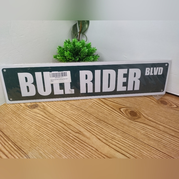 Bull Rider Street Sign Rodeo Cowboy 4x 18 Inch - Picture 2 of 4